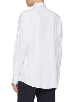 Back View - Click To Enlarge - ETON  - Cutaway Collar Four Way Stretch Shirt