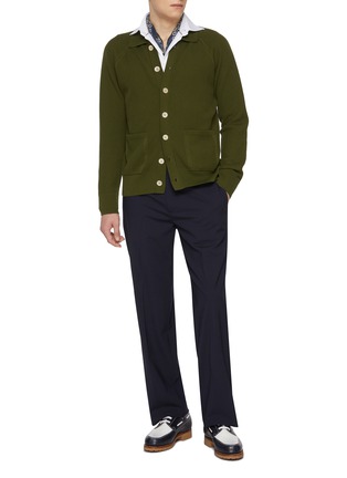 Figure View - Click To Enlarge - ETON  - Cutaway Collar Four Way Stretch Shirt