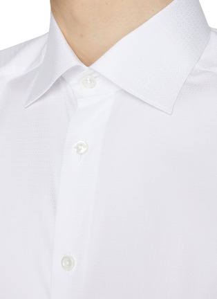  - ETON  - Cutaway Collar Semi Solid Slim Cotton Shirt