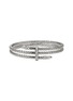 Main View - Click To Enlarge - JOHN HARDY - Spear Diamond Sterling Silver Double Flex Cuff — Size XS