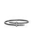 Main View - Click To Enlarge - JOHN HARDY - Spear Sterling Silver Diamond Rhodium Flex Cuff — Size S