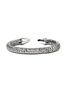 Detail View - Click To Enlarge - JOHN HARDY - Spear 50 Diamond Sterling Silver Flex Cuff — Size S