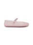 Main View - Click To Enlarge - JIMMY CHOO - Jelly Crystal Embellished Mary Jane Flats