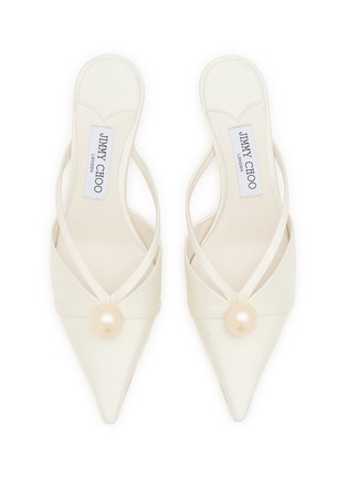Detail View - Click To Enlarge - JIMMY CHOO - Ana 50 Satin Mules