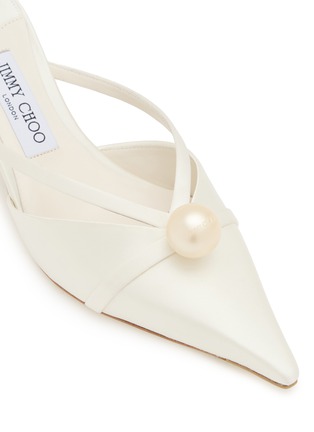 Detail View - Click To Enlarge - JIMMY CHOO - Ana 50 Satin Mules
