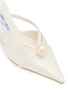 Detail View - Click To Enlarge - JIMMY CHOO - Ana 50 Satin Mules