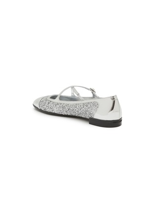  - JIMMY CHOO - Eleri Leather Mary Jane Flats