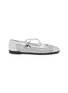 Main View - Click To Enlarge - JIMMY CHOO - Eleri Leather Mary Jane Flats