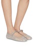 Figure View - Click To Enlarge - JIMMY CHOO - Jelly Crystal Embellished Mary Jane Flats