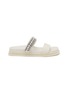 Main View - Click To Enlarge - JIMMY CHOO - Jadi Crystal Embellished Leather Sandals