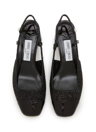 Detail View - Click To Enlarge - JIMMY CHOO - Elisa 45 Leather Slingback Pumps