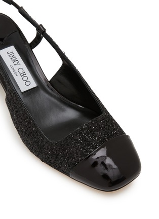 Detail View - Click To Enlarge - JIMMY CHOO - Elisa 45 Leather Slingback Pumps
