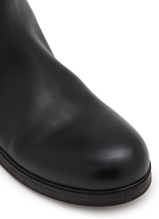 Detail View - Click To Enlarge - MARSÈLL - Zucca Zeppa Leather Ankle Boots