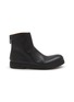 Main View - Click To Enlarge - MARSÈLL - Zucca Zeppa Leather Ankle Boots