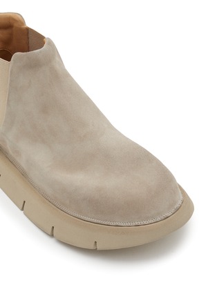 Detail View - Click To Enlarge - MARSÈLL - Intagliata Suede Beatle Boots