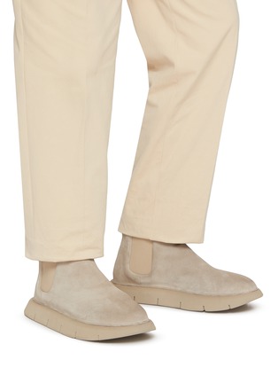 Figure View - Click To Enlarge - MARSÈLL - Intagliata Suede Beatle Boots