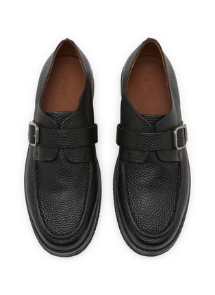 Detail View - Click To Enlarge - MARSÈLL - Moccar Buckled Leather Loafers