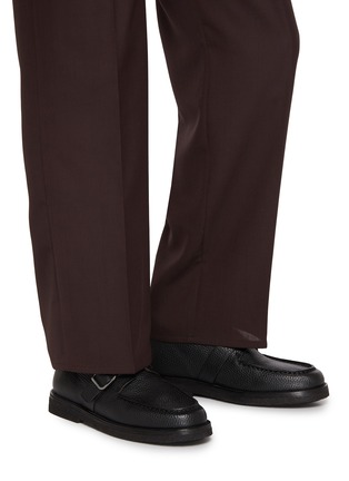 MARSÈLL | Moccar Buckled Leather Loafers