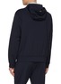 Back View - Click To Enlarge - HERNO - Zip Up Hooded Jacket