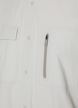 - HERNO - Stud Button Flap Chest Pocket Shirt