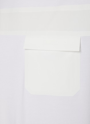  - HERNO - Bistretch Jersey Flap Pocket T-Shirt