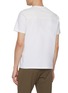 Back View - Click To Enlarge - HERNO - Bistretch Jersey Flap Pocket T-Shirt