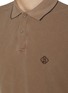  - HERNO - Logo Pigment Dyed Cotton Polo Shirt