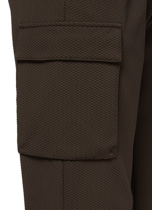  - HERNO - Waffle Texture Stretch Cargo Pants