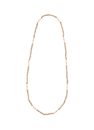 Main View - Click To Enlarge - JEWELMER - Caravelles 18K Yellow Gold Pearl Necklace