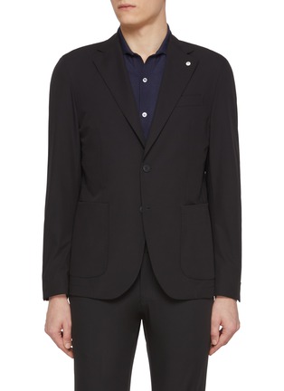 Main View - Click To Enlarge - EQUIL - Packable Active Uniform Single Breasted Blazer