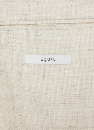  - EQUIL - Single Breasted Linen Wool Blazer