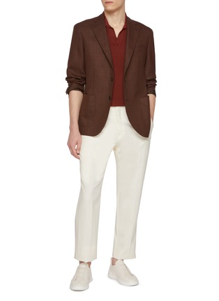 Figure View - Click To Enlarge - EQUIL - Single Breasted Unlined Blazer