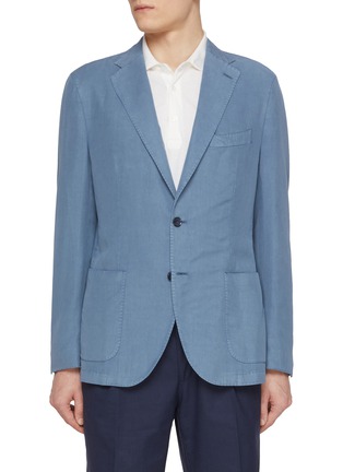 Main View - Click To Enlarge - EQUIL - Garment Dyed Single Breasted Blazer