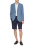 Figure View - Click To Enlarge - EQUIL - Garment Dyed Single Breasted Blazer