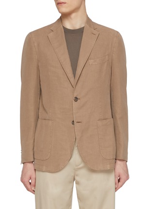 Main View - Click To Enlarge - EQUIL - Garment Dyed Single Breasted Blazer