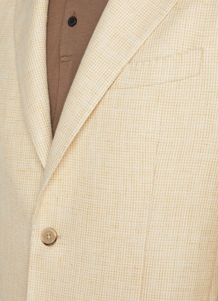  - EQUIL - Notch Lapel Cotton Linen Wool Blazer