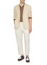 Figure View - Click To Enlarge - EQUIL - Notch Lapel Cotton Linen Wool Blazer