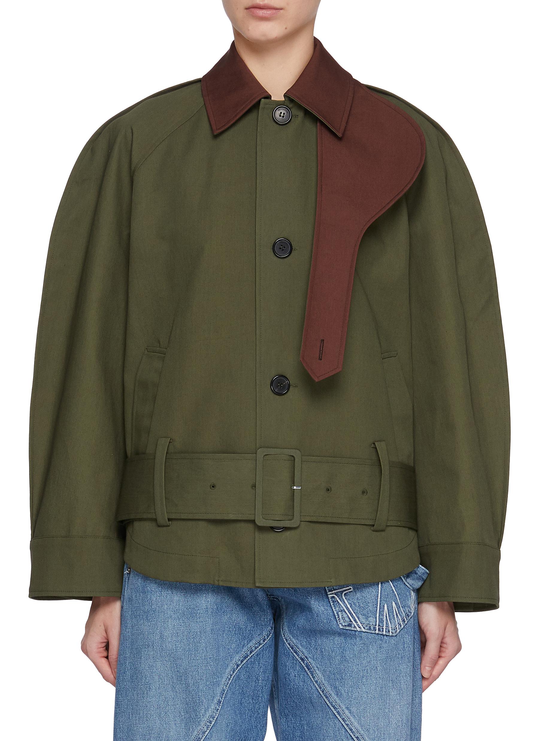 ジャケット J W ANDERSON BLOUSON JACKET WITH ROUNDED DESIGN JK0383PG1802290_1_9ad8a5ce-