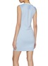 Back View - Click To Enlarge - JW ANDERSON - Layered Neck Mini Shift Dress