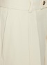  - LA COLLECTION - Double Pleated Wide Leg Wool Trousers