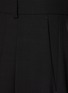  - LA COLLECTION - Double Pleated Wide Leg Wool Trousers