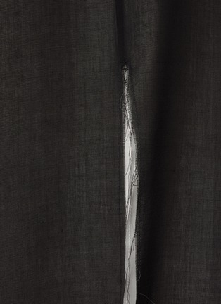  - LA COLLECTION - Contrast Wool Maxi Skirt