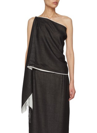 Main View - Click To Enlarge - LA COLLECTION - Wool Scarf