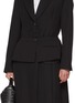 Figure View - Click To Enlarge - LA COLLECTION - Wool Silk Waistbelt
