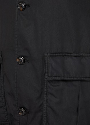  - VALSTAR - Valstarino Garment Dyed Button Up Jacket