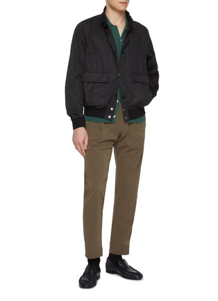 Figure View - Click To Enlarge - VALSTAR - Valstarino Garment Dyed Button Up Jacket