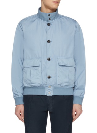 Main View - Click To Enlarge - VALSTAR - Valstarino Garment Dyed Button Up Jacket