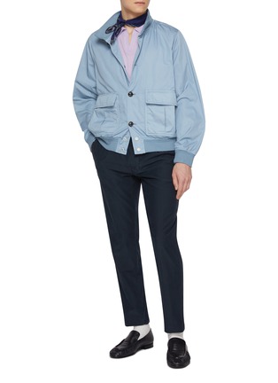 Figure View - Click To Enlarge - VALSTAR - Valstarino Garment Dyed Button Up Jacket