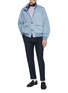 Figure View - Click To Enlarge - VALSTAR - Valstarino Garment Dyed Button Up Jacket