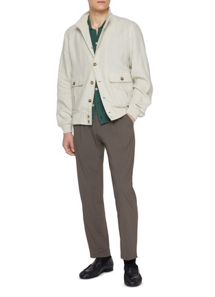 Figure View - Click To Enlarge - VALSTAR - Valstarino Button Up Linen Jacket